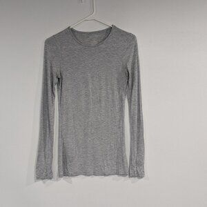 *3/$10* Sonoma Intimates Lightweight Long Sleeve Top Grey Size XS